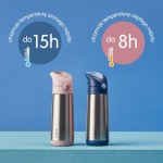 Termobutelka ze słomką Blush Crush / b.box