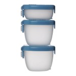 Pojemniki na przekąski 3 szt., Ocean / b.box