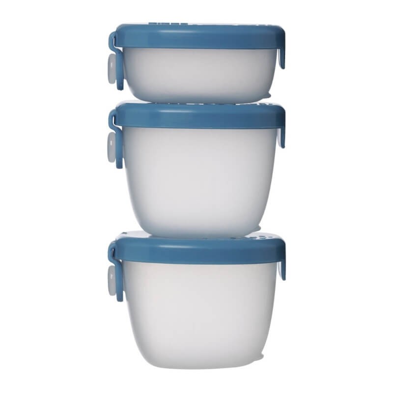 Pojemniki na przekąski 3 szt., Ocean / b.box