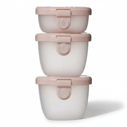 Pojemniki na przekąski 3 szt., Berry / b.box