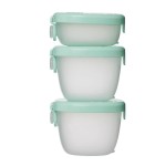 Pojemniki na przekąski 3 szt., Forest / b.box