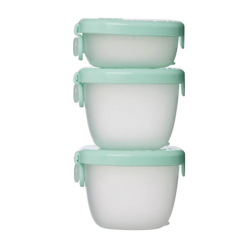 Pojemniki na przekąski 3 szt., Forest / b.box