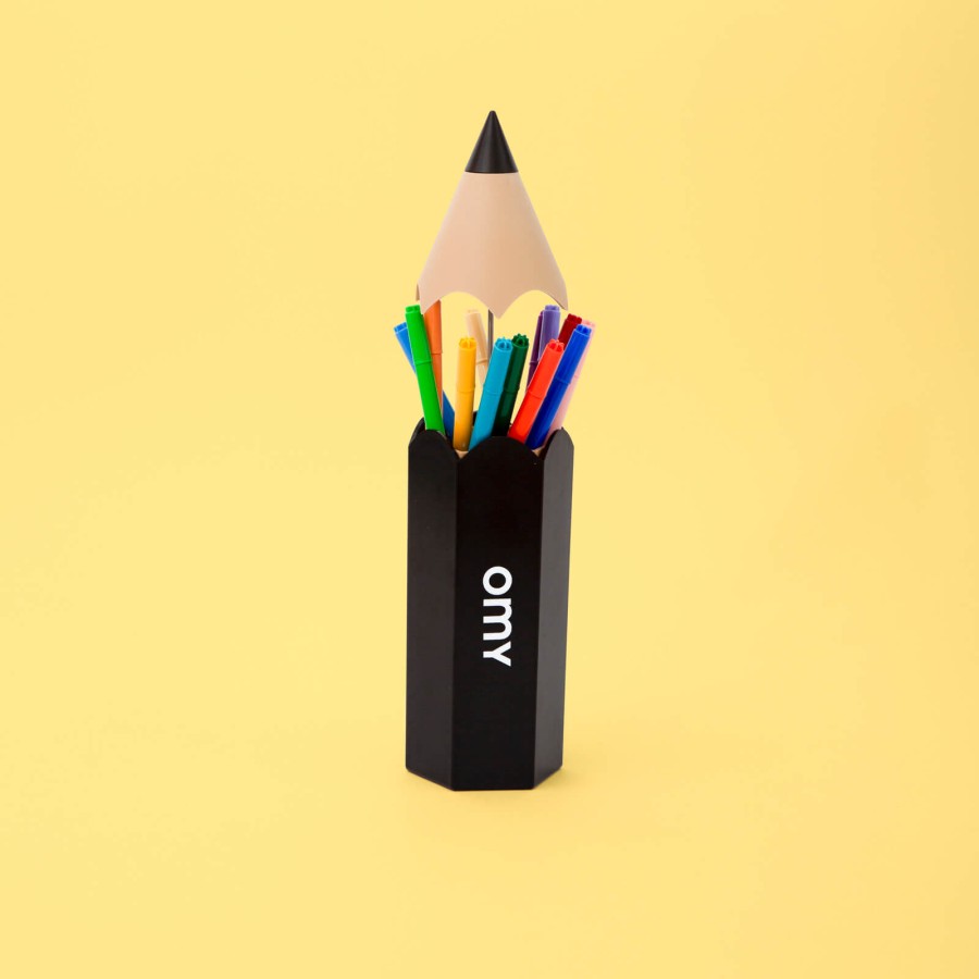 Organizer na długopisy - Czarny / OMY