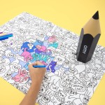 Organizer na długopisy - Czarny / OMY