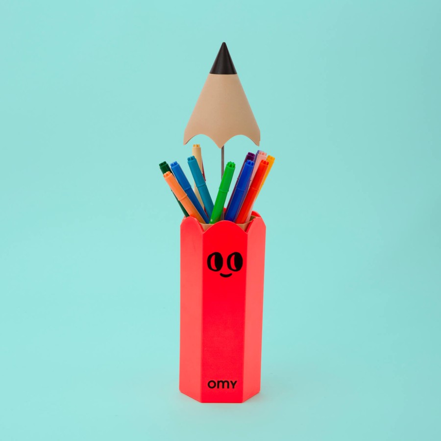 Organizer na długopisy - Pomarańczowy / OMY