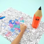 Organizer na długopisy - Pomarańczowy / OMY