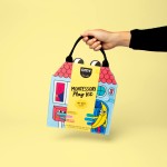 Montessori miękka książka aktywizująca - Mój Dzień / OMY