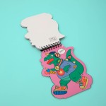 Zeszyt kreatywny z naklejkami - Dino / OMY