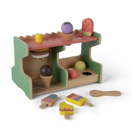 Drewniana lodziarnia sklep z lodami / Dantoy