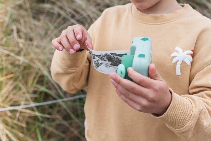 Aparat cyfrowy z drukarką dla dzieci Zoo Print - Dino Green / The Zoofamily