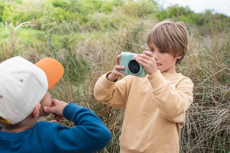 Aparat cyfrowy z drukarką dla dzieci Zoo Print - Dino Green / The Zoofamily