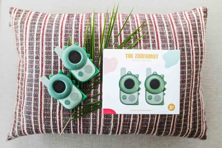 Krótkofalówki dla dzieci Zoo Walkie Talkie - Dino Green, Dino Green / The Zoofamily