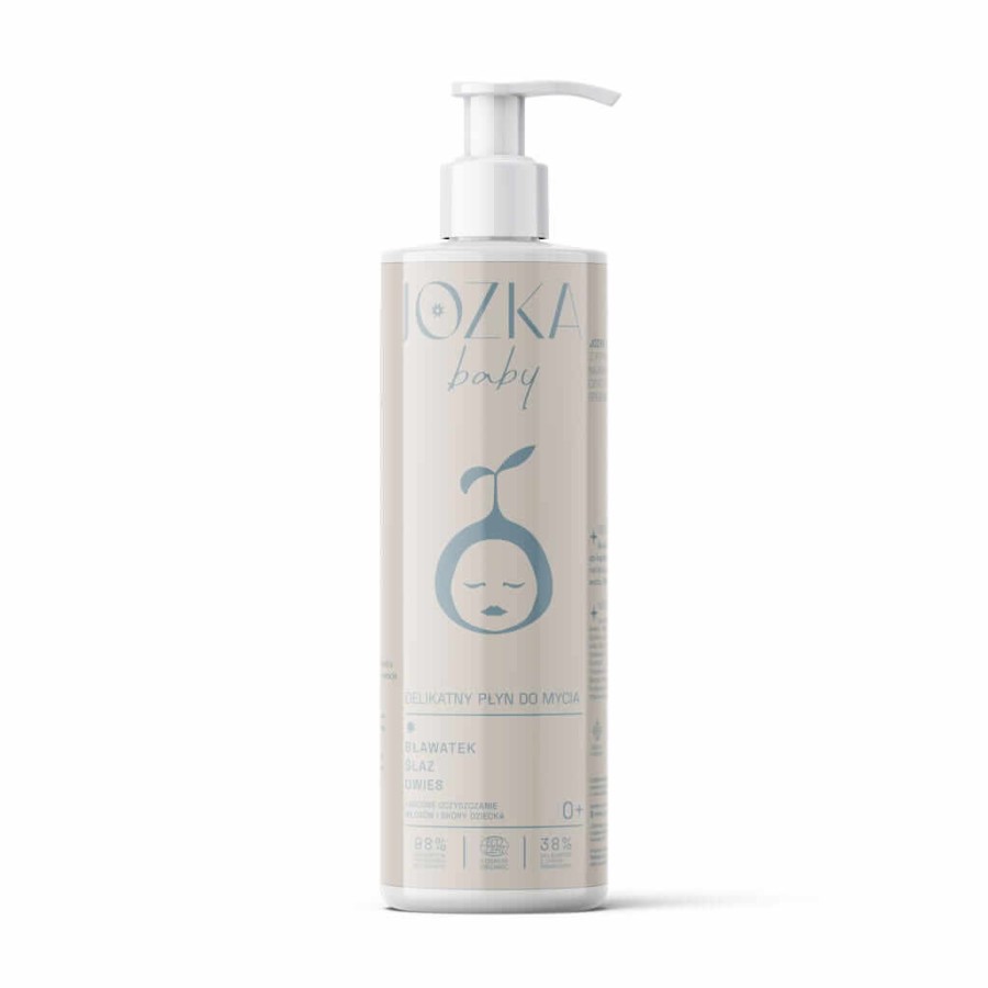 Delikatny płyn do mycia ciała i włosów dla dzieci, 300 ml / Jozka Baby