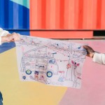 Zestaw do kolorowania z silikonową matą - Dream Van / Super Petit