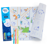 Zestaw do kolorowania z silikonową matą - The Numbers / Super Petit