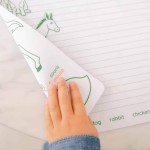 Zestaw do kolorowania z silikonową matą - Farm Animals / Super Petit