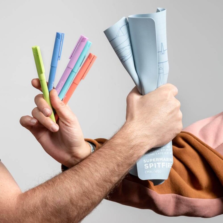 Pudełko pastelowych markerów z cienką końcówką, 5 szt. / Super Petit