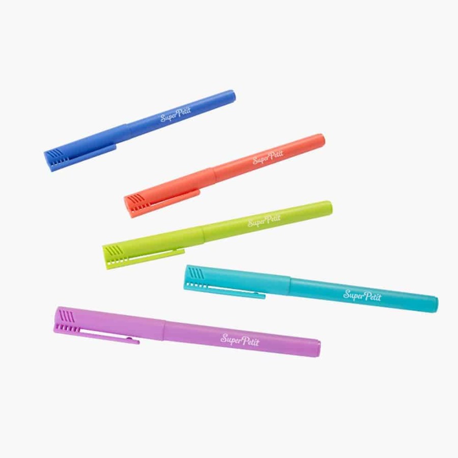 Pudełko pastelowych markerów z cienką końcówką, 5 szt. / Super Petit