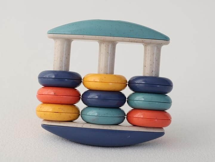 Grzechotka liczydło dla niemowlaka 3m+ / TOLO Bio