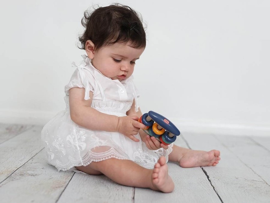 Grzechotka liczydło dla niemowlaka 3m+ / TOLO Bio