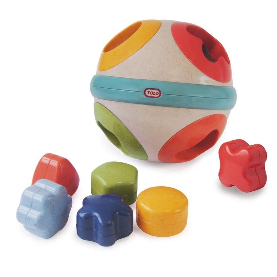 Piłka sorter kształtów 12m+ / TOLO Bio