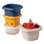 Wieża aktywności kubeczki do kąpieli 12m+ / TOLO Bio