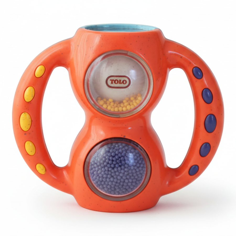 Magiczna grzechotka z lusterkiem 6m+ / TOLO Bio