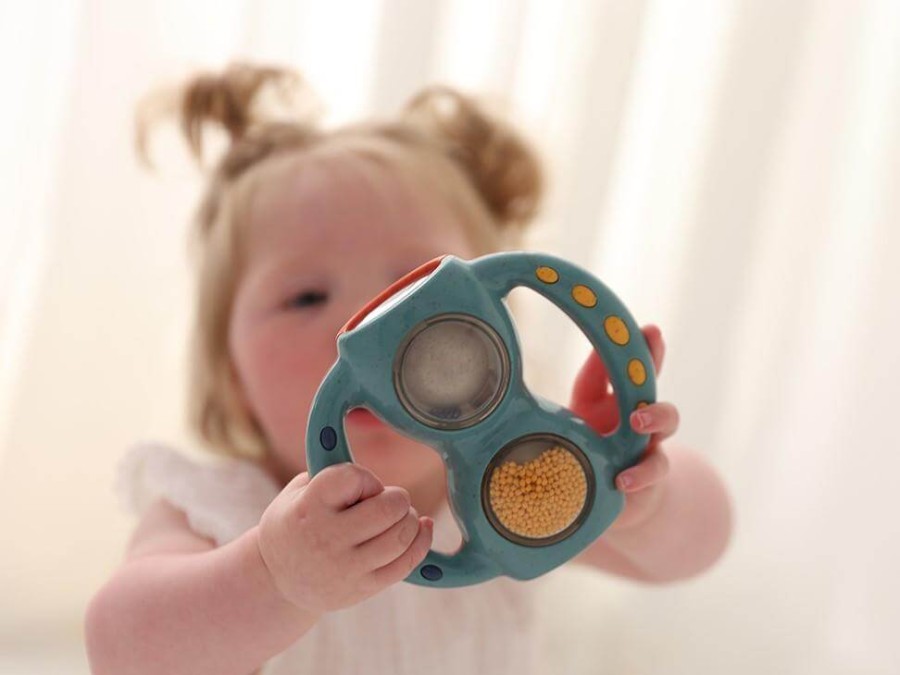 Magiczna grzechotka z lusterkiem 6m+ / TOLO Bio