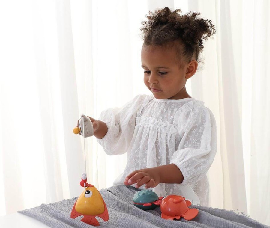 Łowienie rybek zabawka do kąpieli 18m+ / TOLO Bio