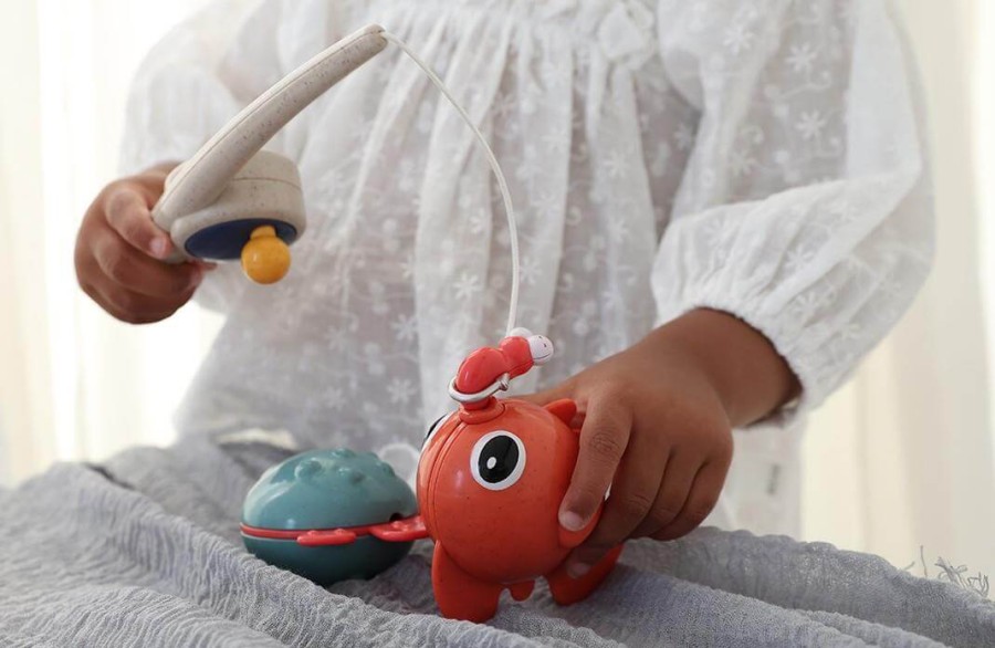 Łowienie rybek zabawka do kąpieli 18m+ / TOLO Bio