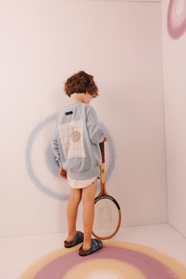 Bluza Oversize - tenis niebieski / Dear Sophie