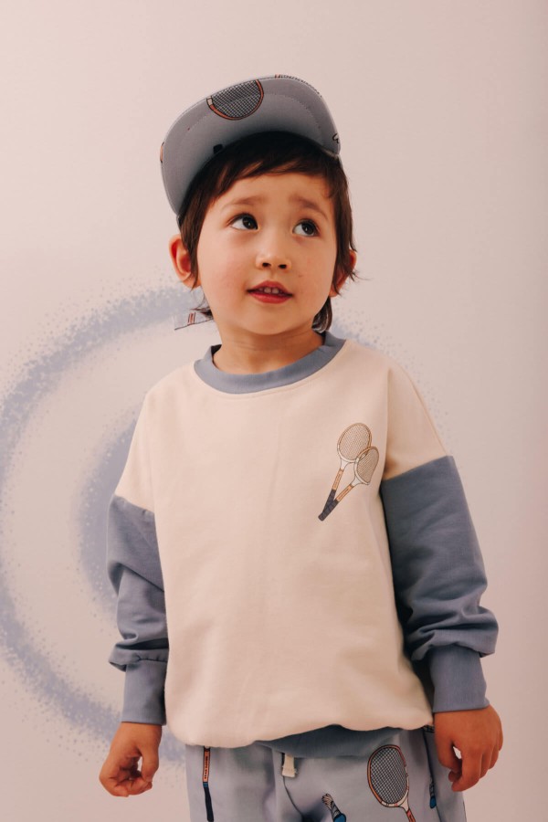 Bluza Frotte - tenis niebieski / Dear Sophie