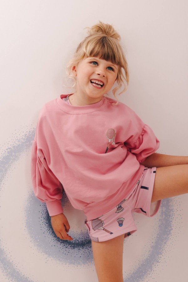 Bluza bufiasta - tenis różowy / Dear Sophie