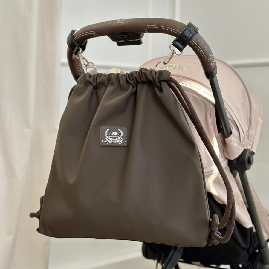 Plecak worek gumowy BROWN / La Millou