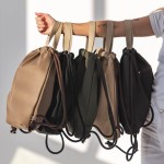 Plecak worek gumowy BROWN / La Millou