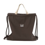 Plecak worek gumowy BROWN / La Millou