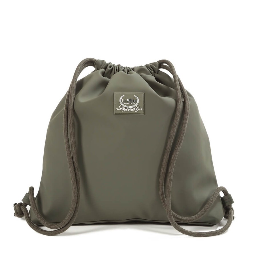 Plecak worek gumowy GREEN / La Millou