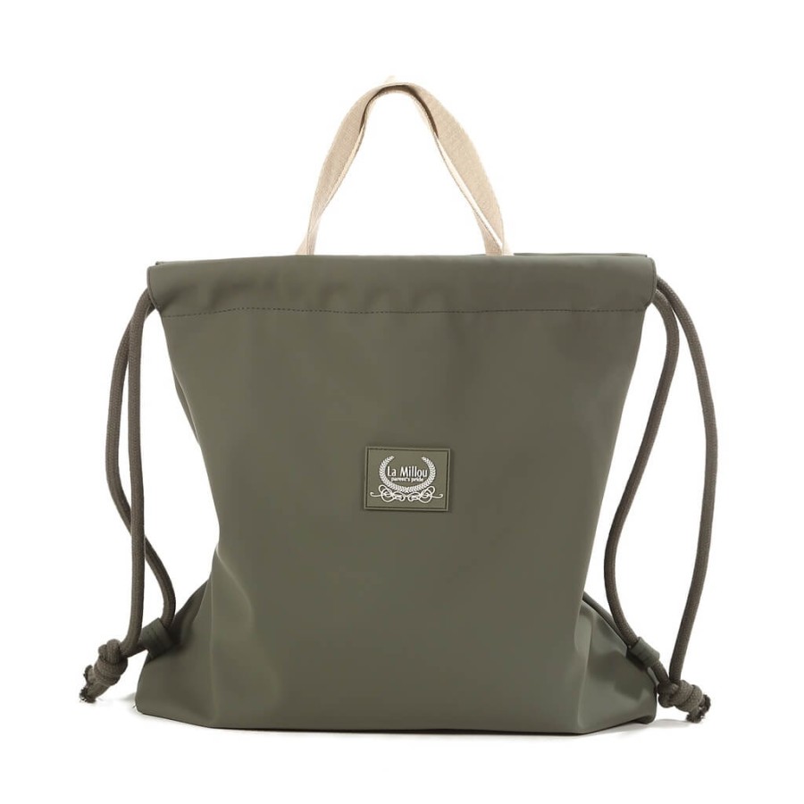 Plecak worek gumowy GREEN / La Millou