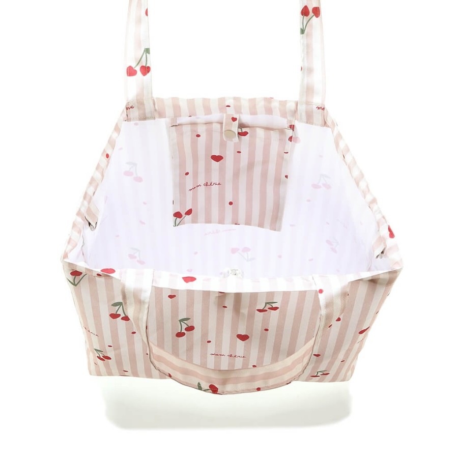 Shopper Bag z kieszonką - MOM CHERIE / La Millou