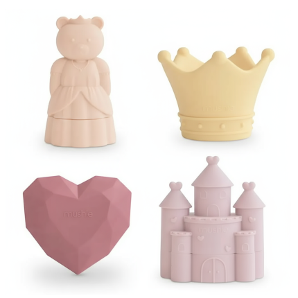 Zestaw do Kąpieli - Princess 4-pack / Mushie