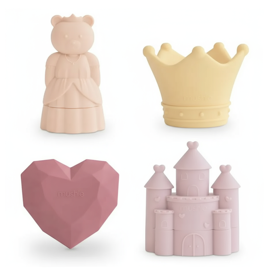 Zestaw do Kąpieli - Princess 4-pack / Mushie