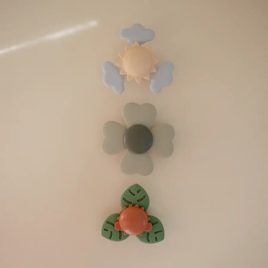 Spinner sensoryczny z przyssawką - Lucky / Mushie