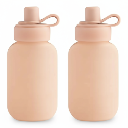 Silikonowe saszetki na mus 2pak - Blush / Mushie