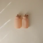Silikonowe saszetki na mus 2pak - Blush / Mushie