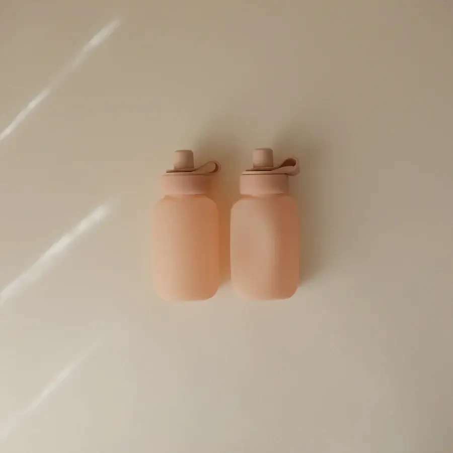Silikonowe saszetki na mus 2pak - Blush / Mushie
