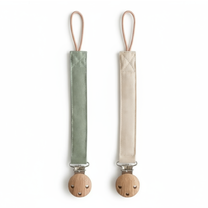 Zawieszka materiałowa 2-pack - Olive & Shifting Sand / Mushie