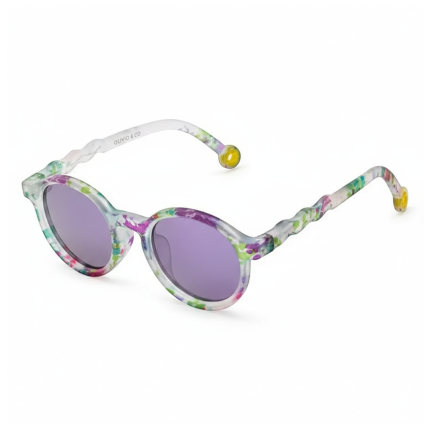 Okulary Oval Wild Flower Polarized 3-5 / Olivio & Co