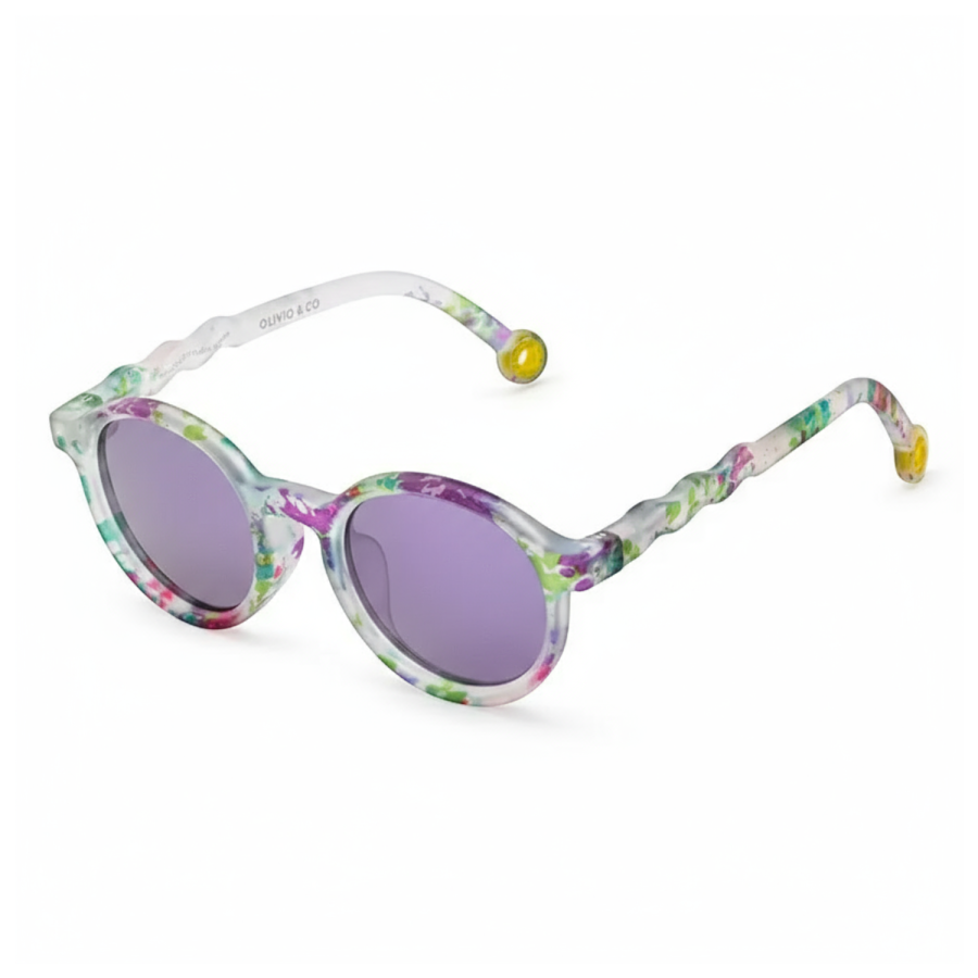 Okulary Oval Wild Flower Polarized 3-5 / Olivio & Co