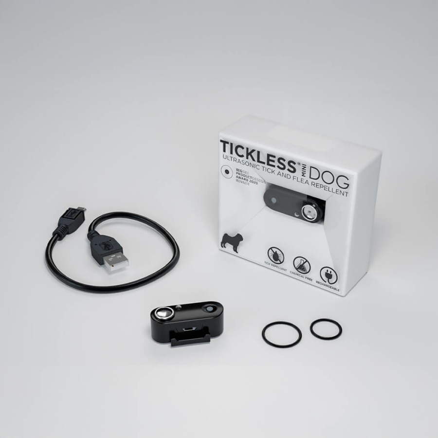 Ultradźwiękowe urządzenie chroniące przed kleszczami TICKLESS® Pet Mini Black / Tickless