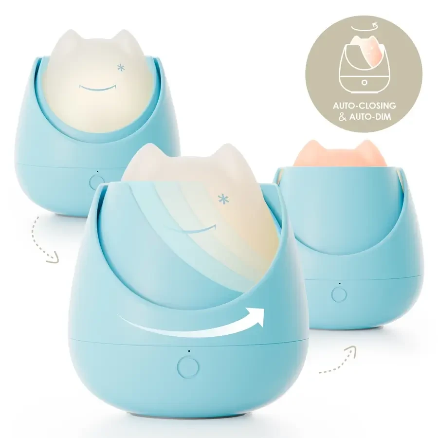Lampka nocna Nosiboo Zigg - blue / Nosiboo